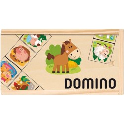 Woody Boerderijdieren domino