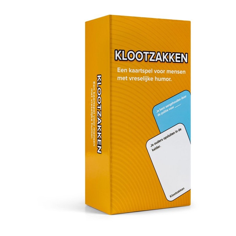 Klootzakken - Nederlands Kaartspel - Partyspel - Familiespel
