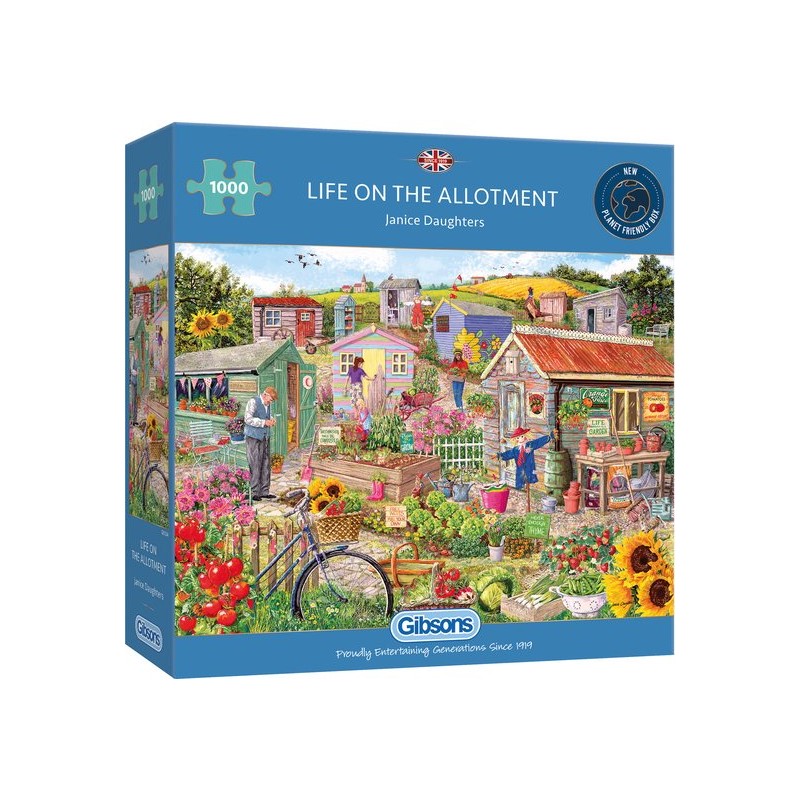 Gibsons - Life on the Allotment (door Janice Daughters)