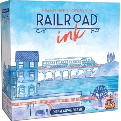 railroad ink: Diepblauwe...