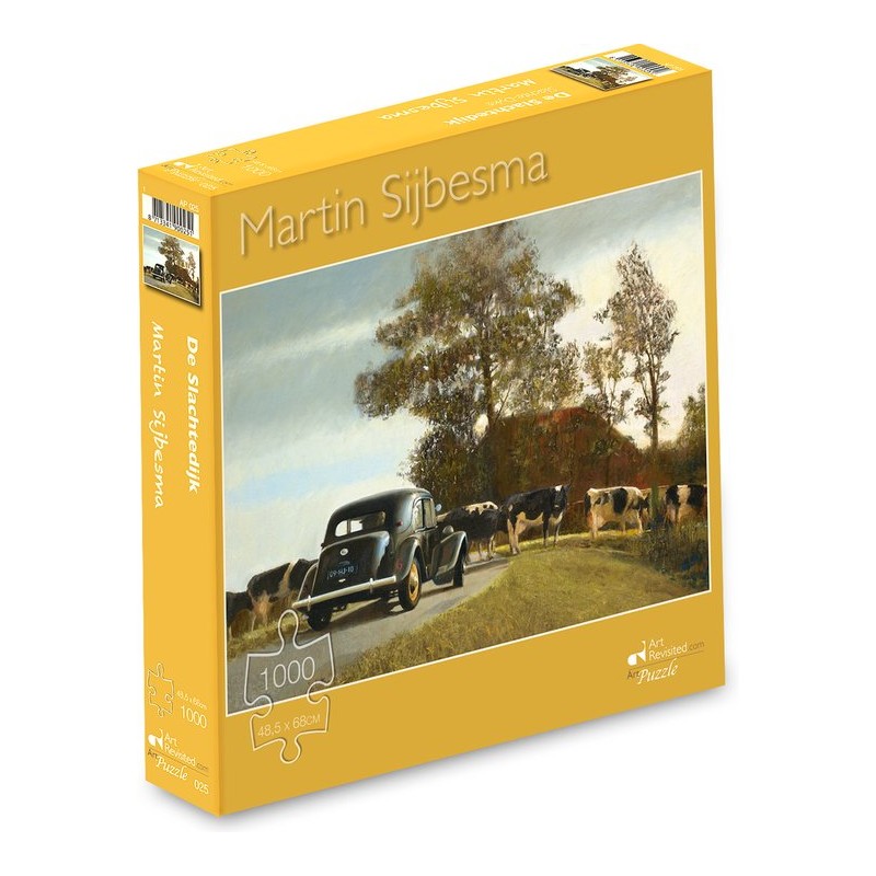 Martin Sijbesma Puzzel - De Slachtedijk - 1000 st
