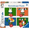 Nijntje - vier puzzels -12+16+20+24 stukjes