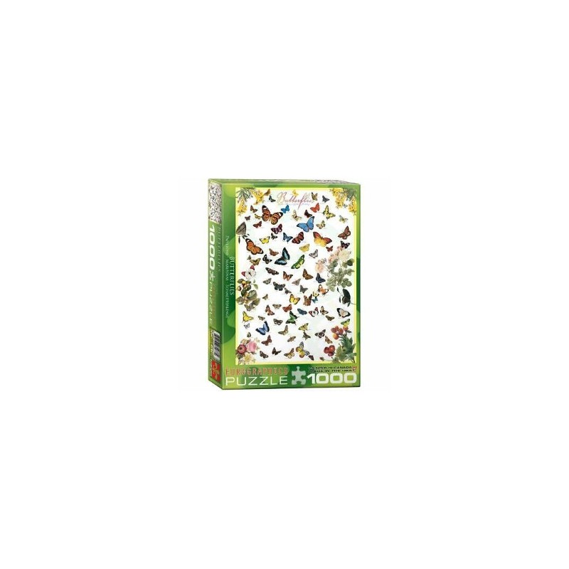 Butterflies-vlinders 1000 stukjes