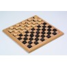 Damset compleet – Damstenen van Berkenhout Ø 30 mm – Bord 29 x 29 cm