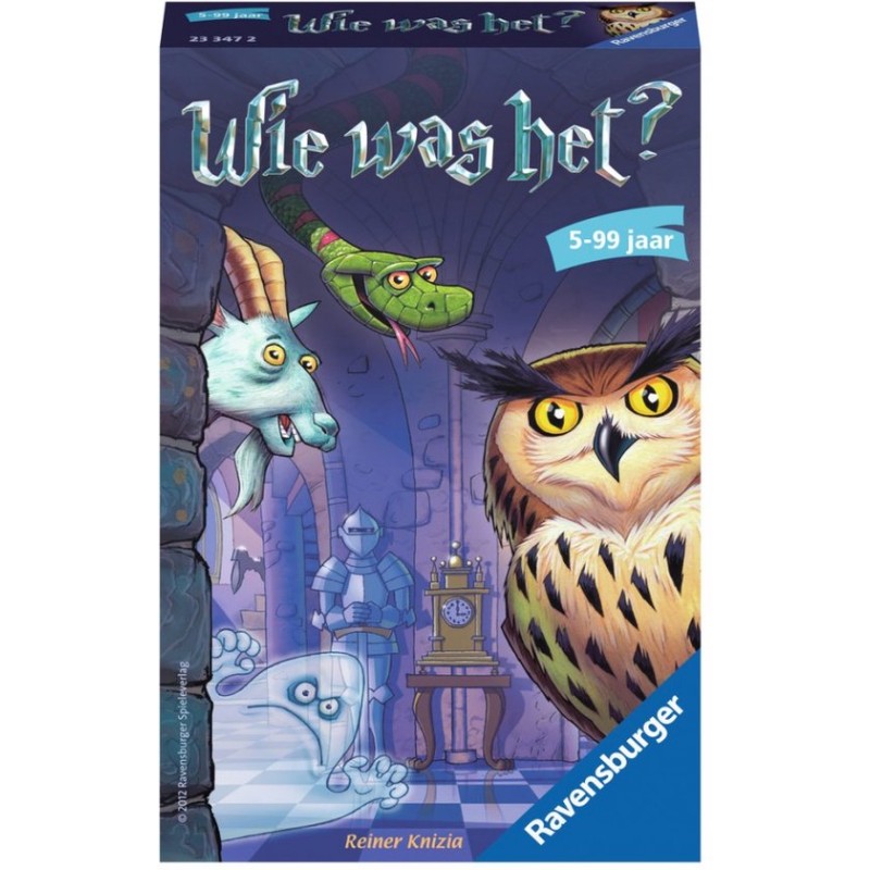 Ravensburger Wie heeft het gedaan? - pocketspel