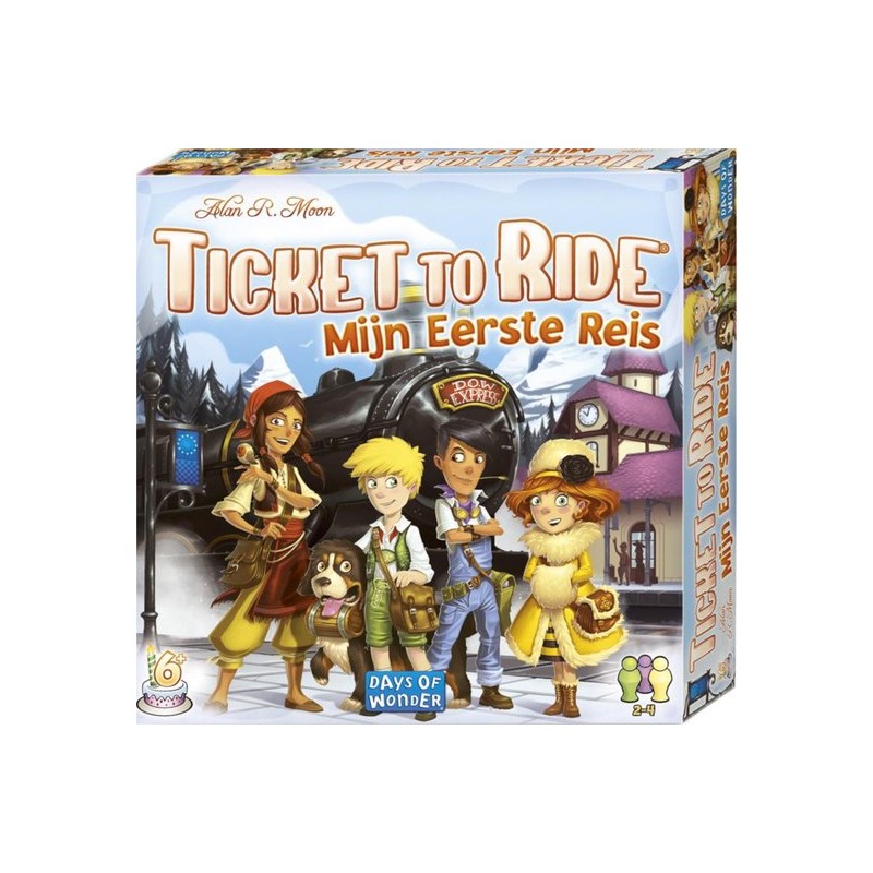 Ticket to ride mijn eerste reis