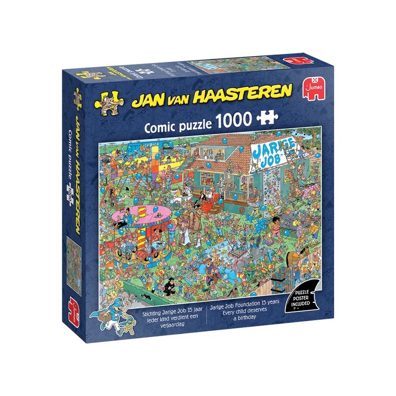 Jan van Haasteren - Stichting Jarige Job 15 jaar