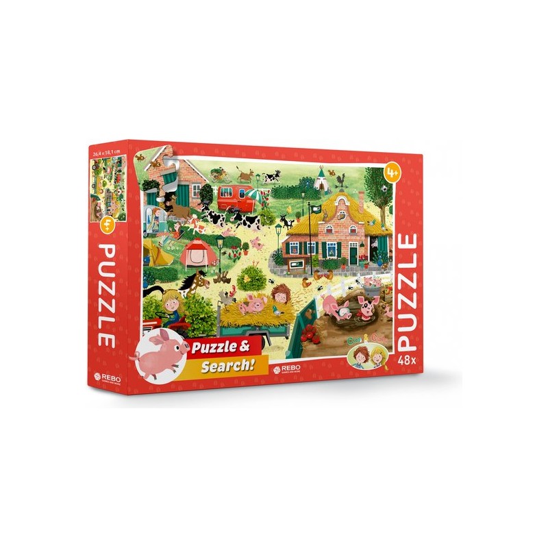 De boerderij cas en cato 48 stukjes