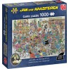 Jan van Haasteren - NK Mens Erger Je Niet - 1000 stukjes puzzel