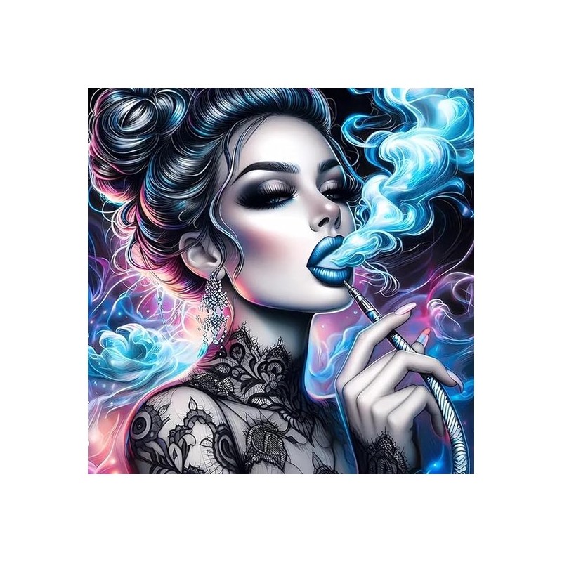 Diamond painting - meisje - 50x40 cm