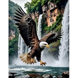 Diamond painting - adelaar...