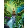 Diamond painting - boeddha - 50x40 cm