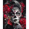 Diamond painting - meisje -50x40 cm -