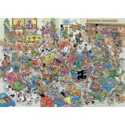 Jan van Haasteren - NK Mens Erger Je Niet - 1000 stukjes puzzel