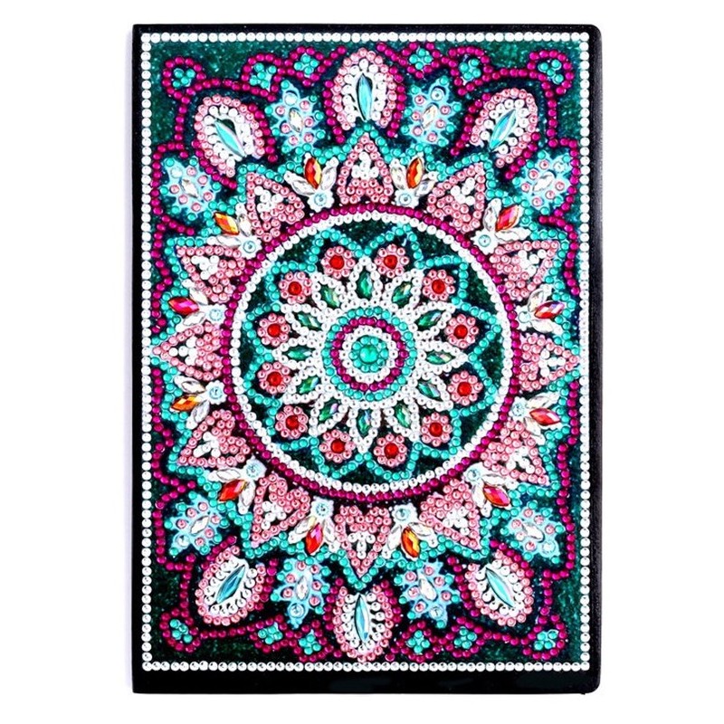 Notitieboekje  - Mandala - Diamond painting - compleet pakket