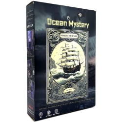 Houten 3D Puzzel - Book Nook – 3D DIY bouwpakket - Ocean Mystery met Gezonken Schip – Miniatuur Diorama Boekensteun