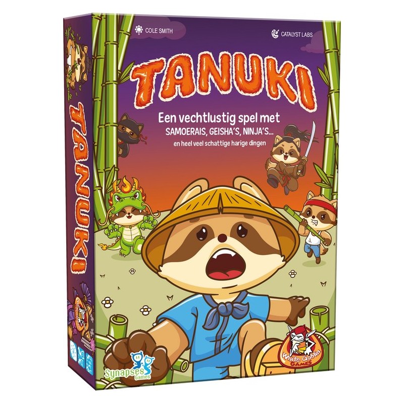 White Goblin Games - Tanuki - Kaartspel - 3 tot 6 spelers