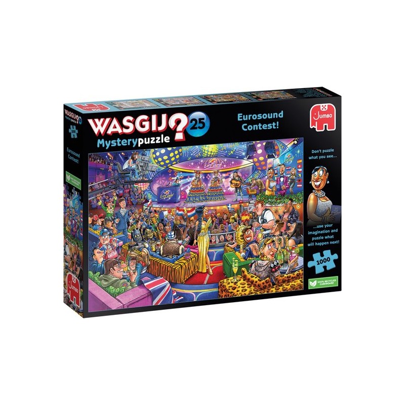 Wasgij Mystery 25 Eurosound Contest Puzzel - 1000 stukjes