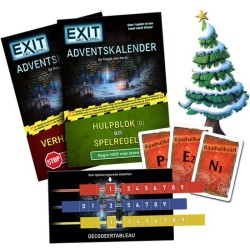 999 Games - Exit Adventskalender: De Magie van Kerst - Breinbreker - Escape Room Spel