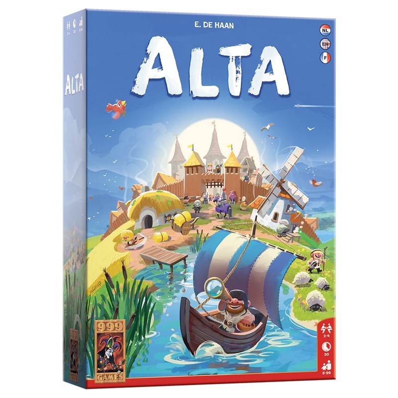 999 Games - Alta - Vrolijk kaartspel voor het hele gezin