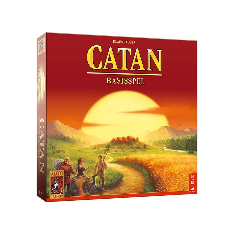 999 Games - Catan - Basisspel - Bordspel - Het populaire handelsspel