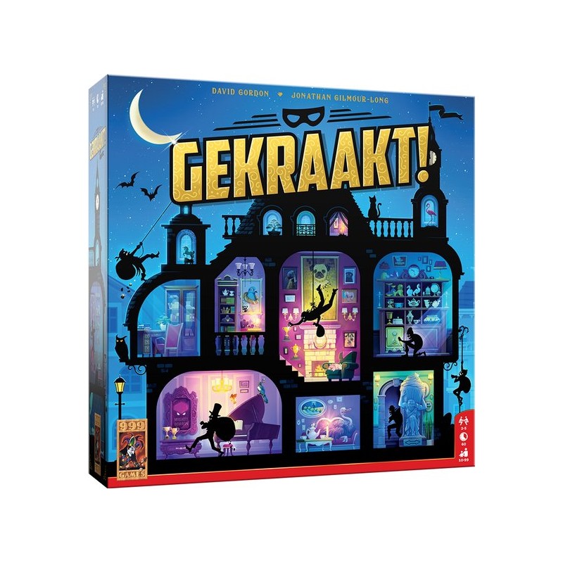 999 Games - Gekraakt! - Bordspel - Uniek en bloedstollend blufspel!