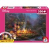 Schmidt puzzel - Disney, Mickey & Minnie, 200 stukjes