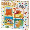 Dikkie Dik puzzel 4 in 1