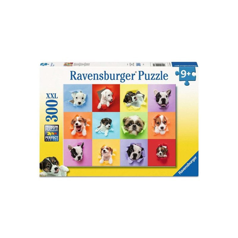 Ravensburger Puppy Pop Out Puzzel 300 XXL Stukjes