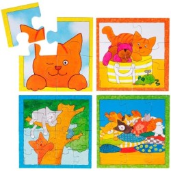 Dikkie Dik puzzel 4 in 1