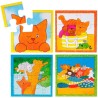 Dikkie Dik puzzel 4 in 1