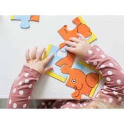 Dikkie Dik puzzel 4 in 1