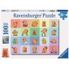 Ravensburger Capybara Puzzel - Kinderpuzzel 100 XXL Stukjes