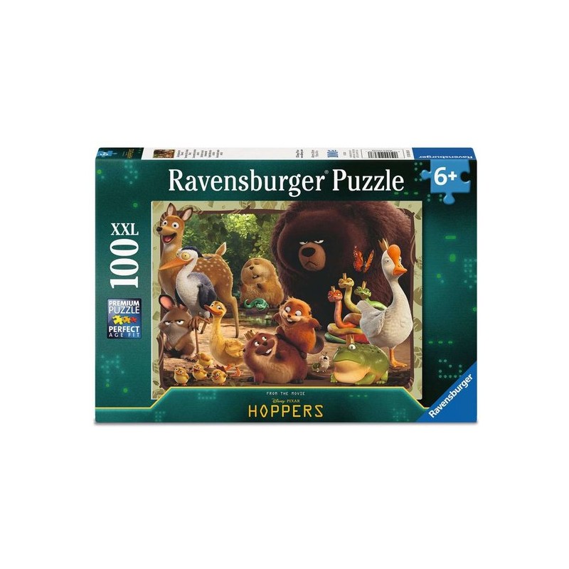 Ravensburger Hoppers Secrets of the Animal World Kinderpuzzel