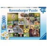 Ravensburger puzzel Schattige babydieren - Legpuzzel - 200 XXL stukjes