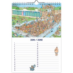 Jan van Haasteren verjaardagskalender - A4