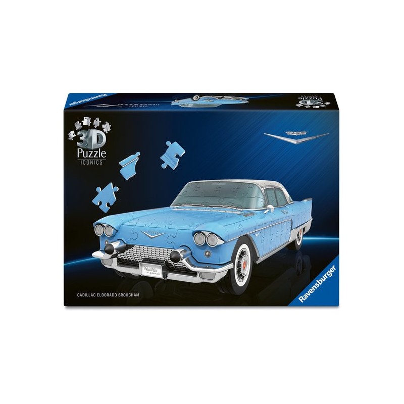 Ravensburger 3D Puzzle Iconics Cadillac Eldorado Brougham - 174 Onderdelen