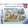 Grote bouwvoertuigen 3x49