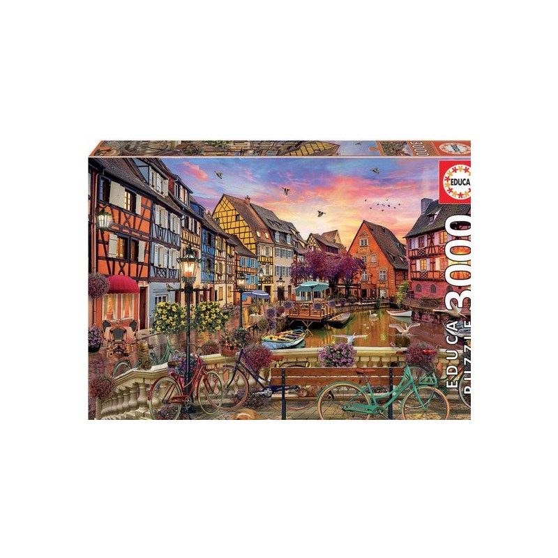 Educa - puzzel - 3000 Stukjes - Colmar - Legpuzzel