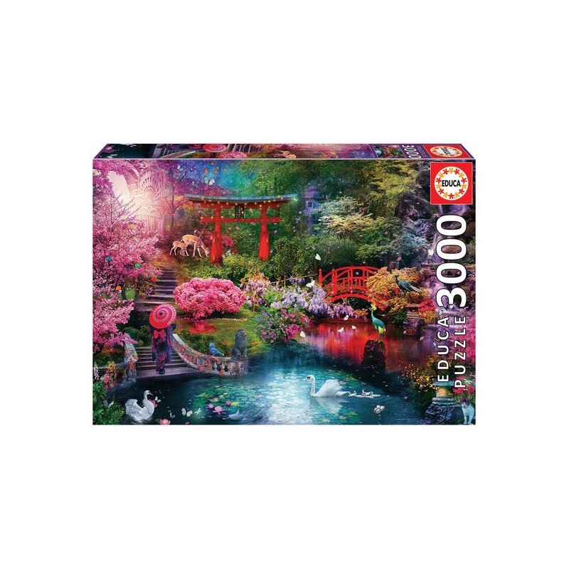 EDUCA - puzzel - 3000 stuks - JAPANSE TUIN
