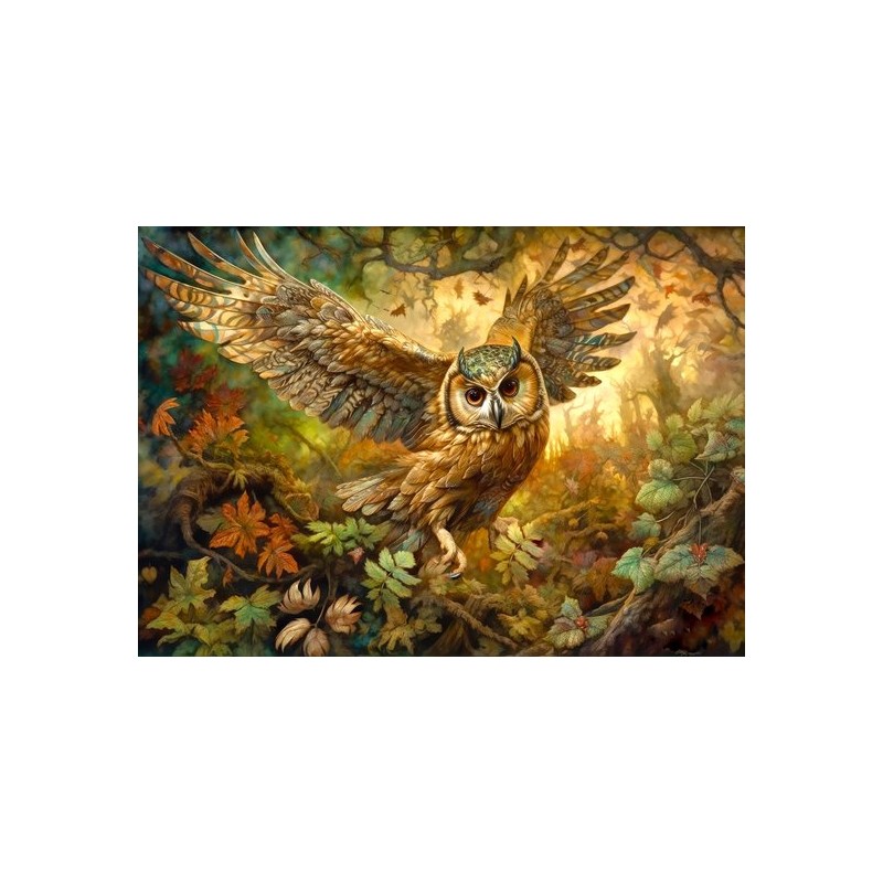 Enjoy Puzzle legpuzzel Wise One uil 1000 stukjes