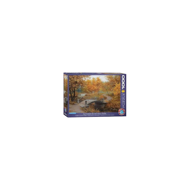 Eurographics puzzle: Autumn in an old park