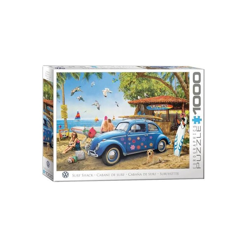 eurographics puzzle: Surf shack