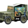 legerjeep. In blik. 550 stukjes