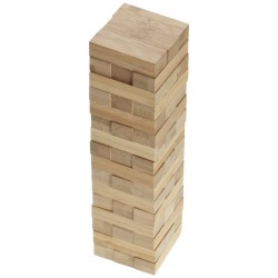 Vallende Toren (Jenga) Bamboe