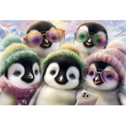 Pinguïnbende, 150 stukjes - Puzzel