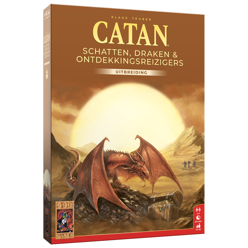 Catan: Uitbreiding Schatten, Draken & Ontdekkingsreizigers - Bordspel