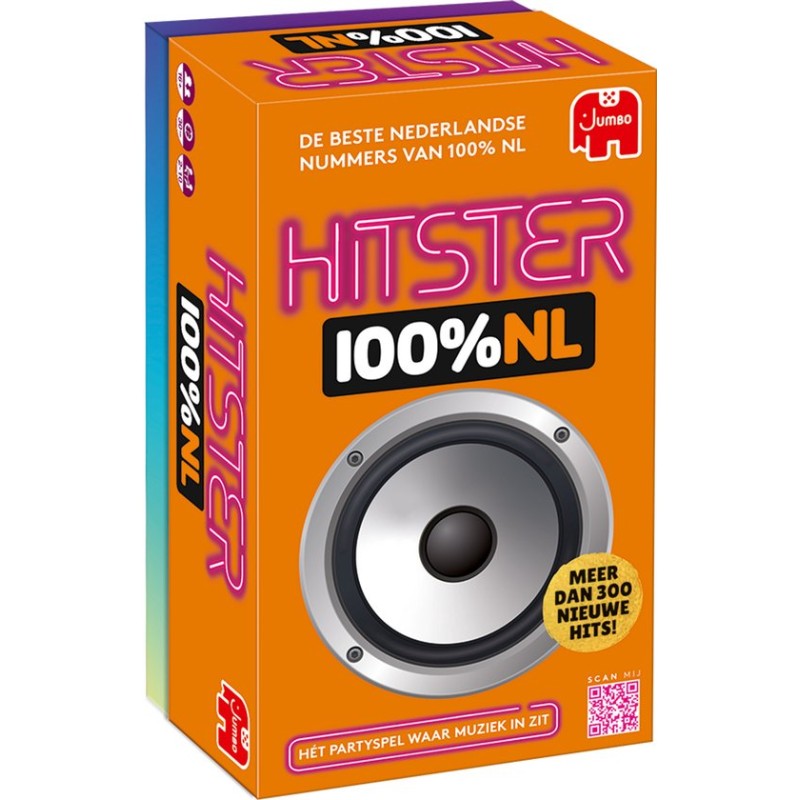 Jumbo - Hitster 100% NL- Nederlandstalig Partyspel