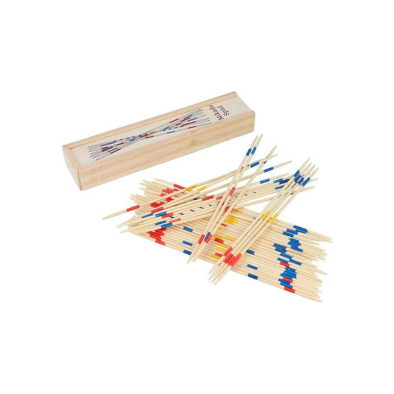 Houten Mikado Spel in doosje