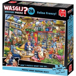 Wasgij Mystery 28 - Kat-en-Muisspel! - 1000 Stukjes puzzel - Legpuzzel